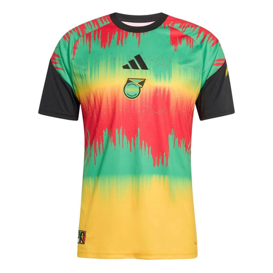 adidas Jamaica 2026 x Bob Marley Home Pre-Match Jersey Bold Gold Asia Sizing (KA1905)
