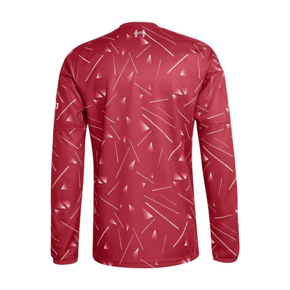 adidas Liverpool FC 2026/27 Home Long-Sleeve Jersey Active Maroon (KB8268)