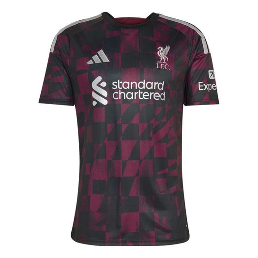 adidas Liverpool FC 26/27 Third Authentic Jersey 'Black' Asia Sizing (KA6855)