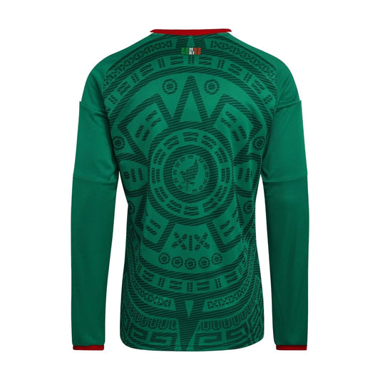 adidas Mexico 2026 Home Long-Sleeve Jersey Bold Green Asia Sizing (KA6058)