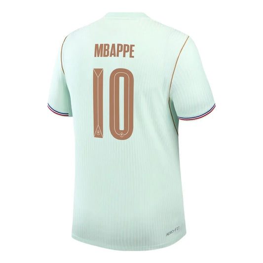 Nike France 2026 Match Away Jersey Kylian Mbappé Green (NN203949121-FFF)