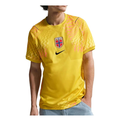 Nike Norway 2026 Stadium Goalkeeper Replica Jersey Lightning/Black (IB5321-718)
