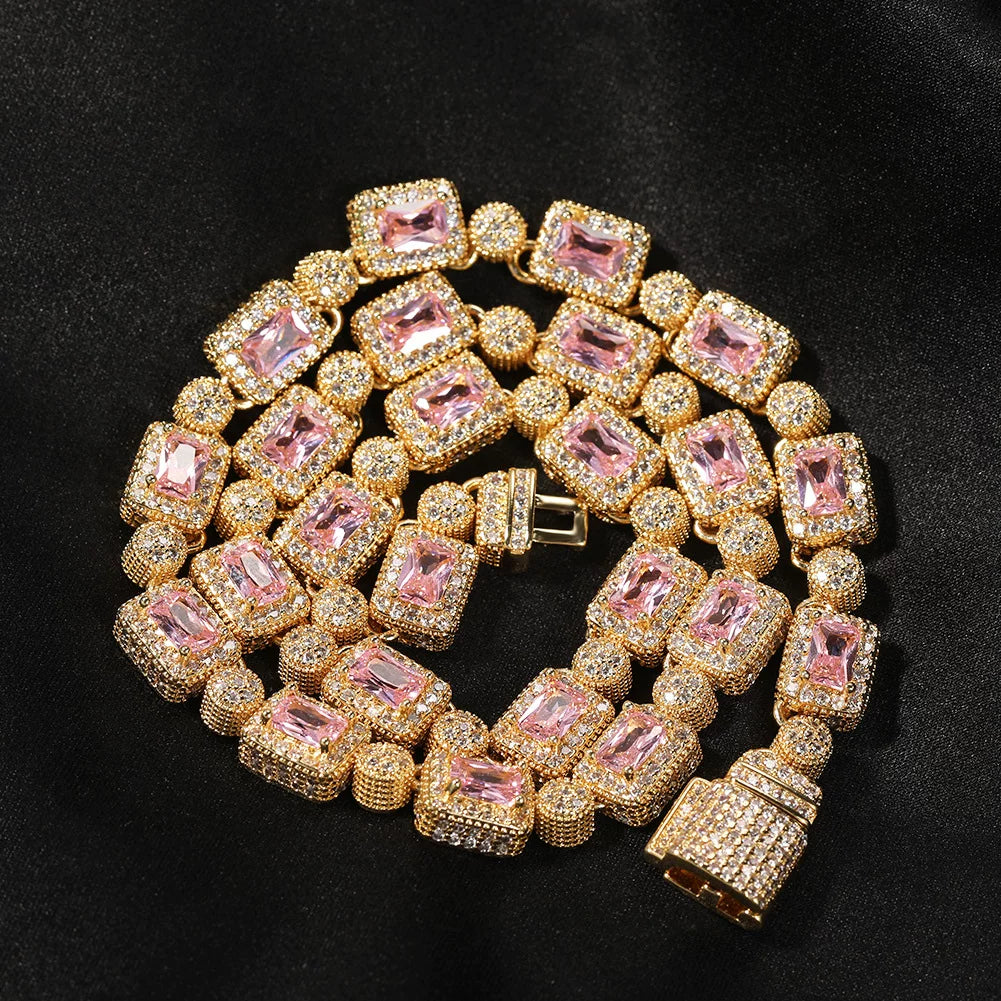 The Halo Cluster Chain Necklace