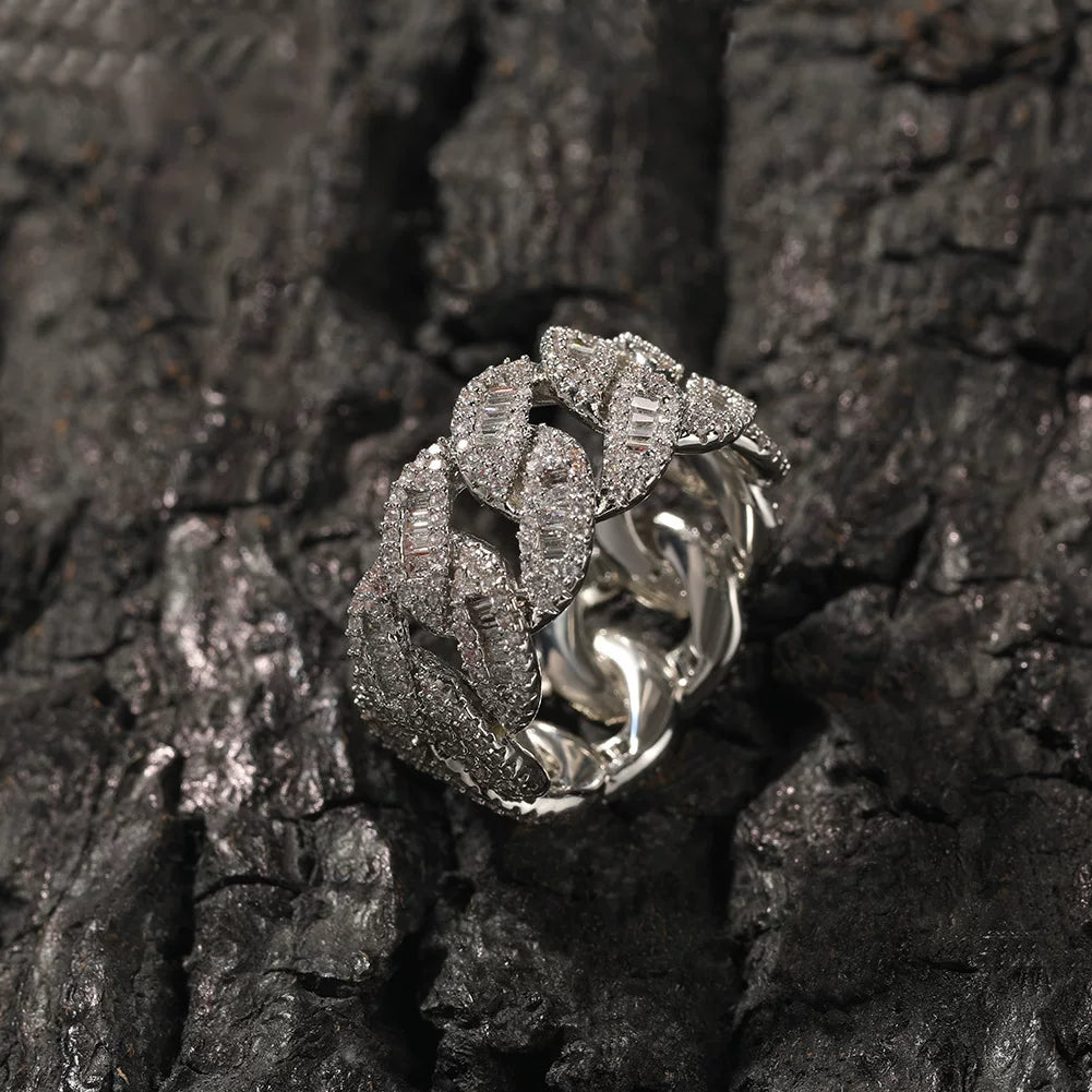 The Cuban Baguette Ring