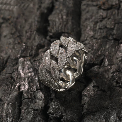 The Cuban Baguette Ring