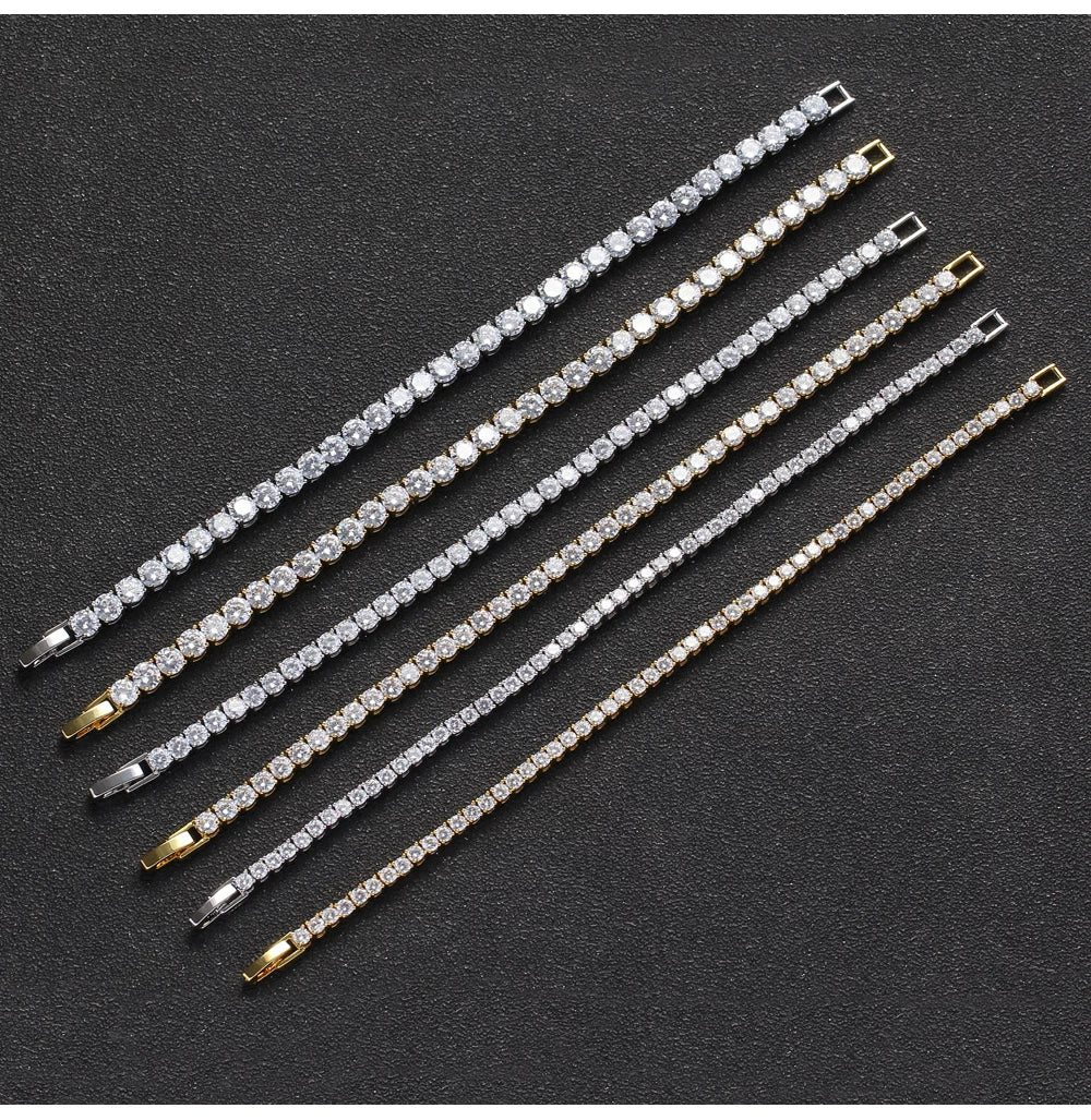 The Baseline Tennis Bracelet
