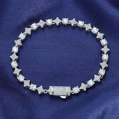 Star Link CZ Tennis Bracelet
