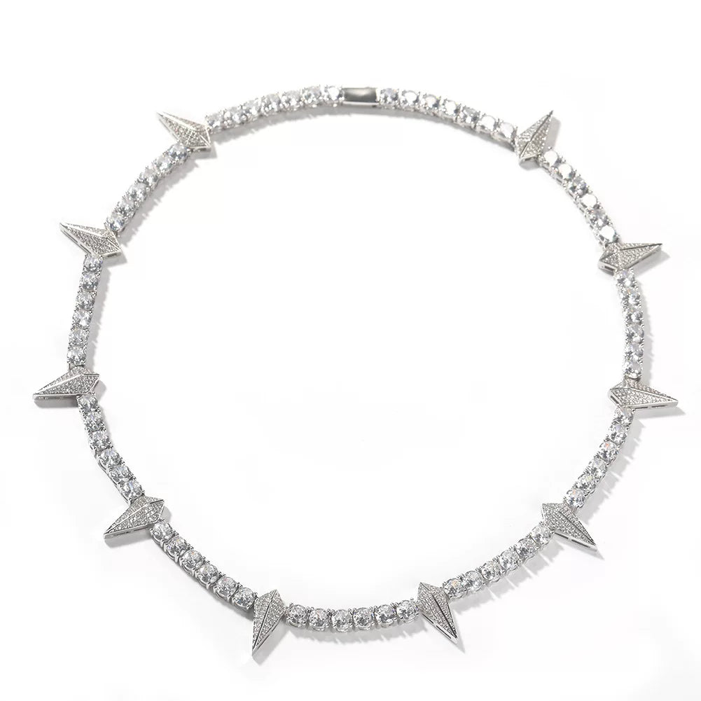 The Spike Tennis Chain Necklace