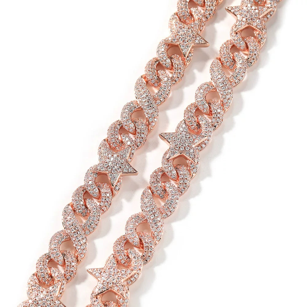 The Star Cuban Chain Necklace