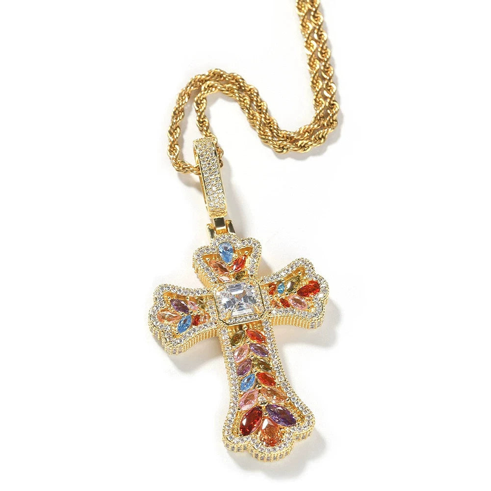 Eden Cross Pendant Necklace