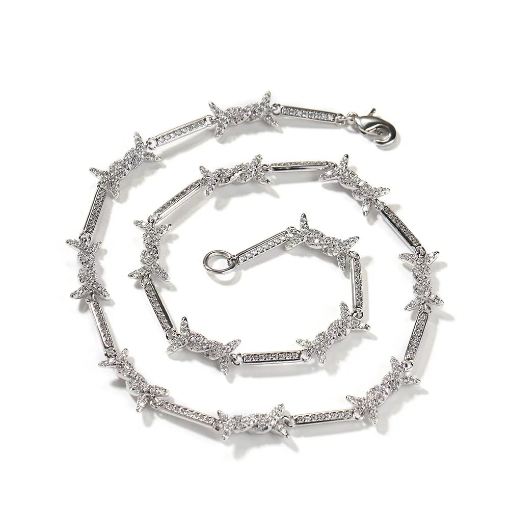 The Barbed Wire Chain Necklace