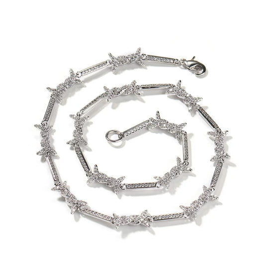 The Barbed Wire Chain Necklace