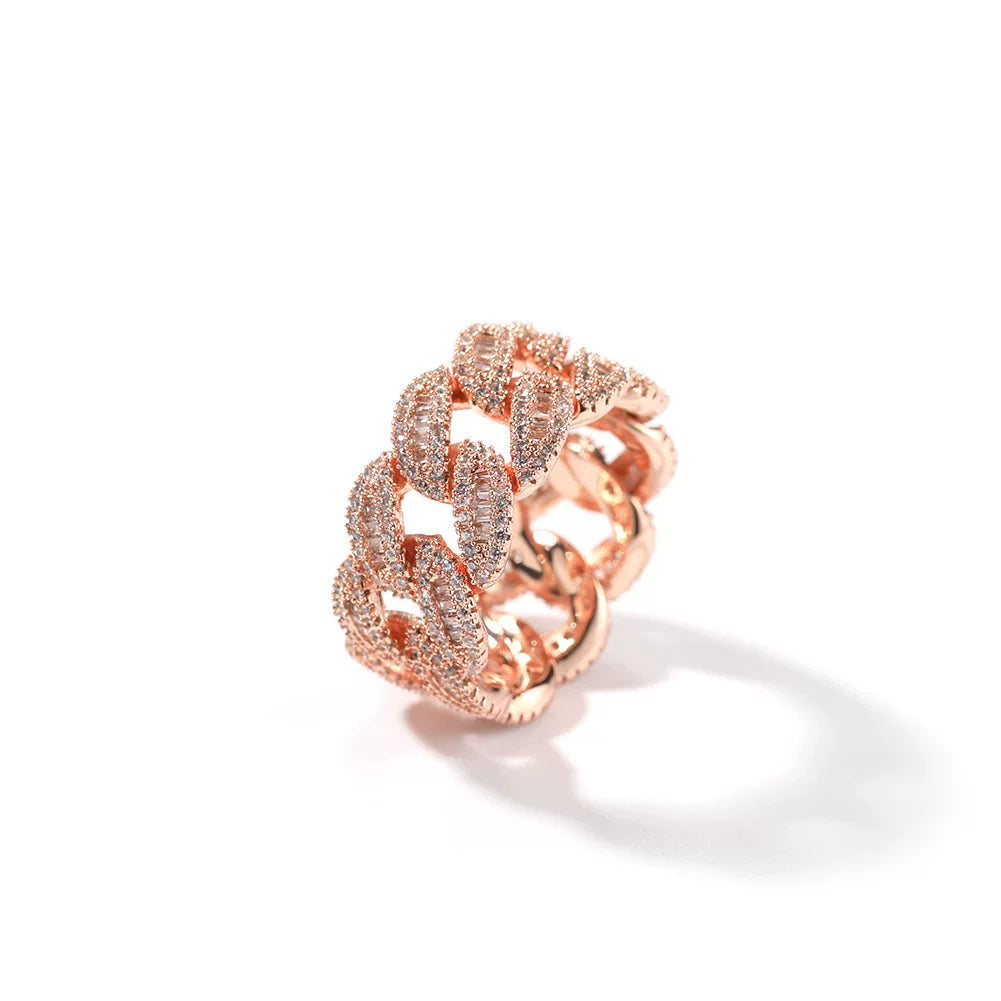 The Cuban Baguette Ring