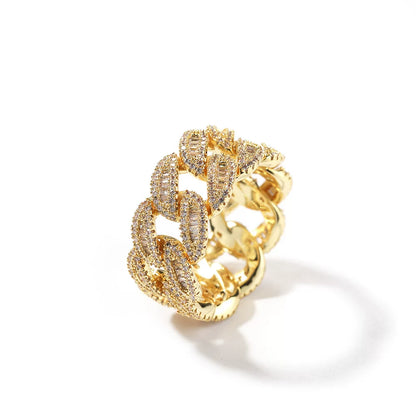 The Cuban Baguette Ring