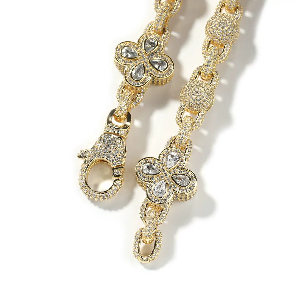 Petal Bloom Iced Mariner Chain Set