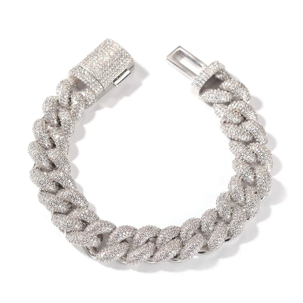 The Iced Cuban Bracelet
