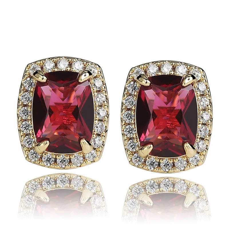 The Halo Stud Earrings