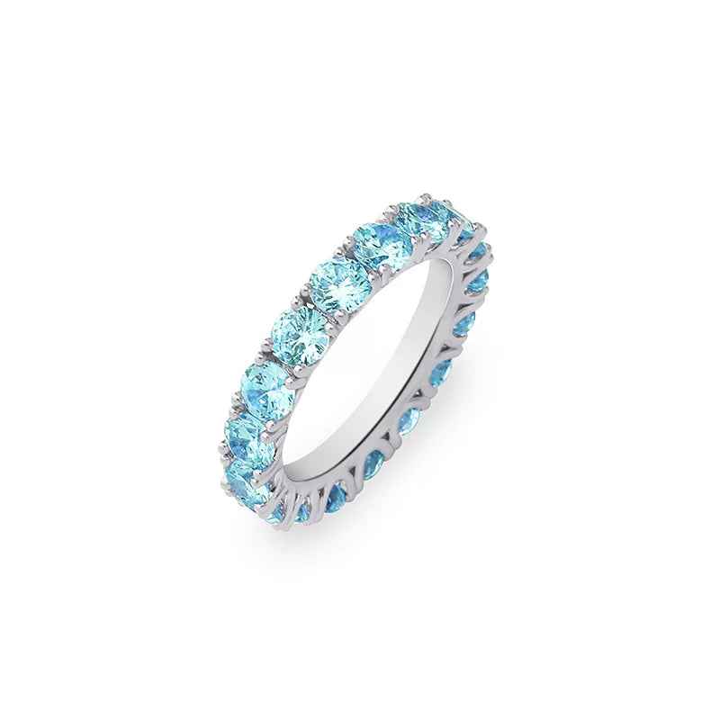 The Round Prong Eternity Ring