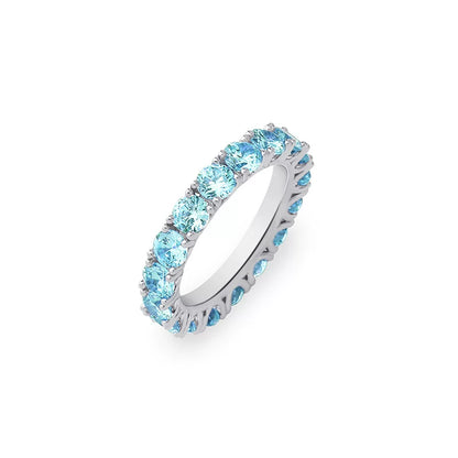 The Round Prong Eternity Ring