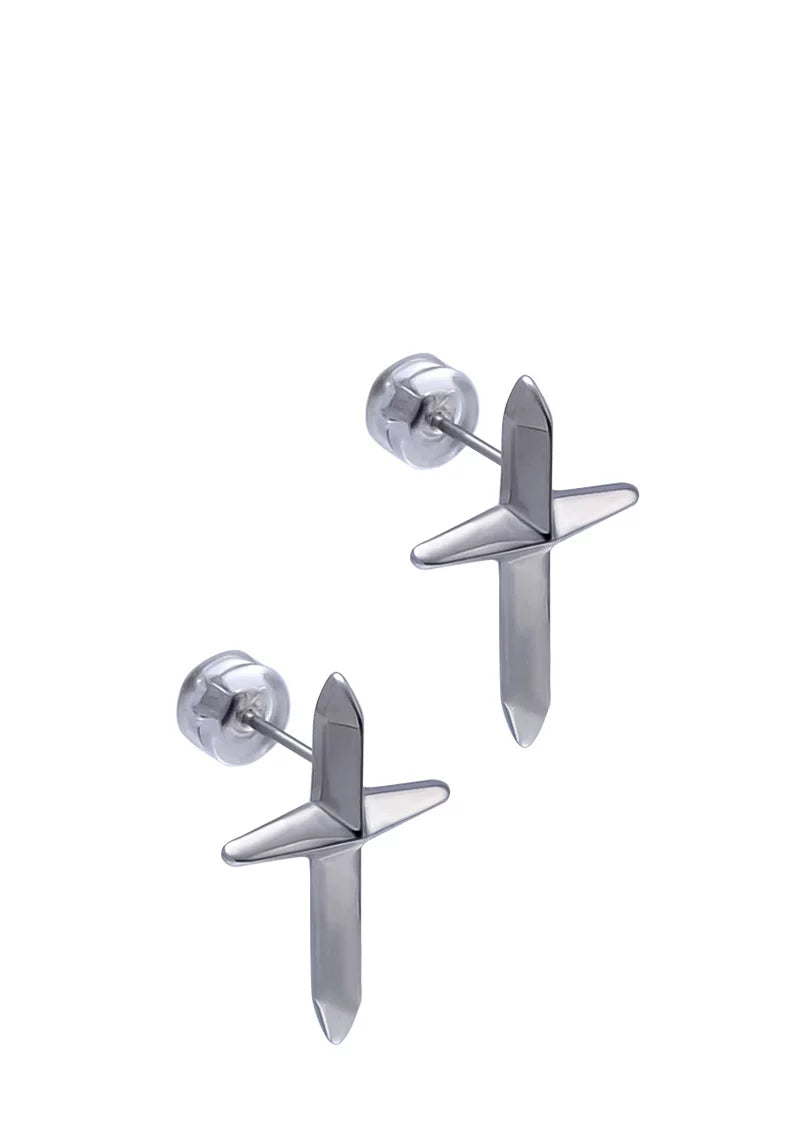 The Four-Point Star Earrings