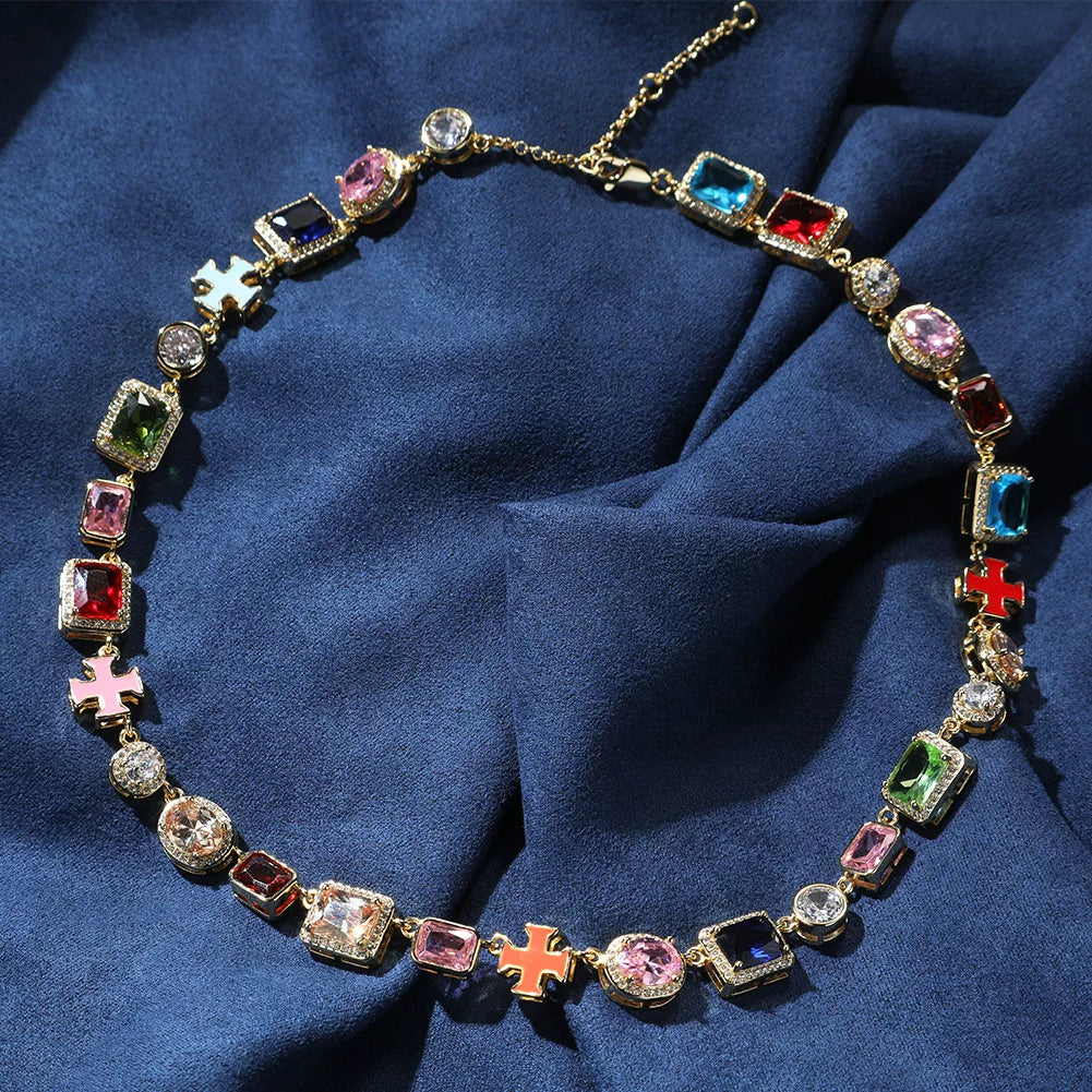 Carnival Cross Tennis Chain Set