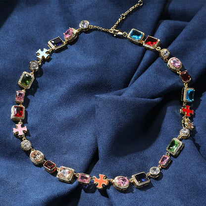 Carnival Cross Tennis Chain Set