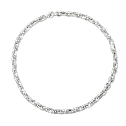 Avalanche Iced Rolo Link Necklace