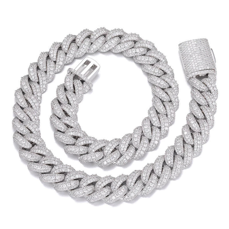 The Glacier Cuban Link Chain Necklace