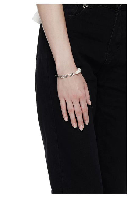 The Pearl Figaro ID Bracelet