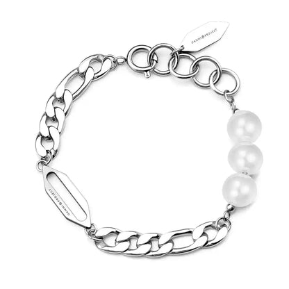 The Pearl Figaro ID Bracelet