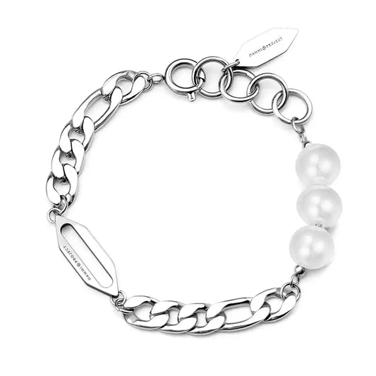 The Pearl Figaro ID Bracelet