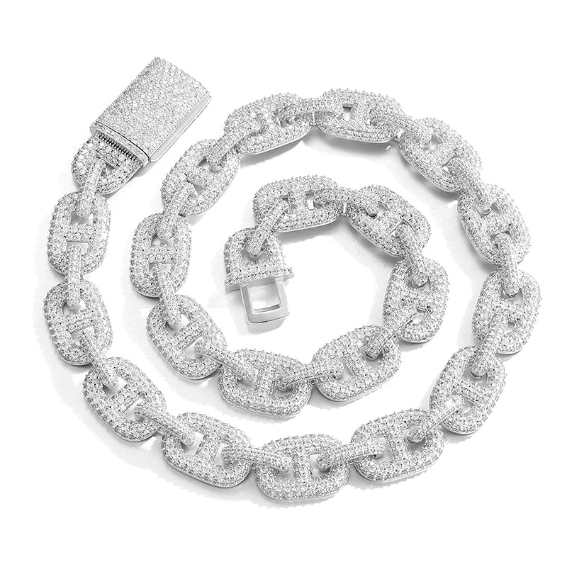 The Anchor Mariner Link Chain Necklace