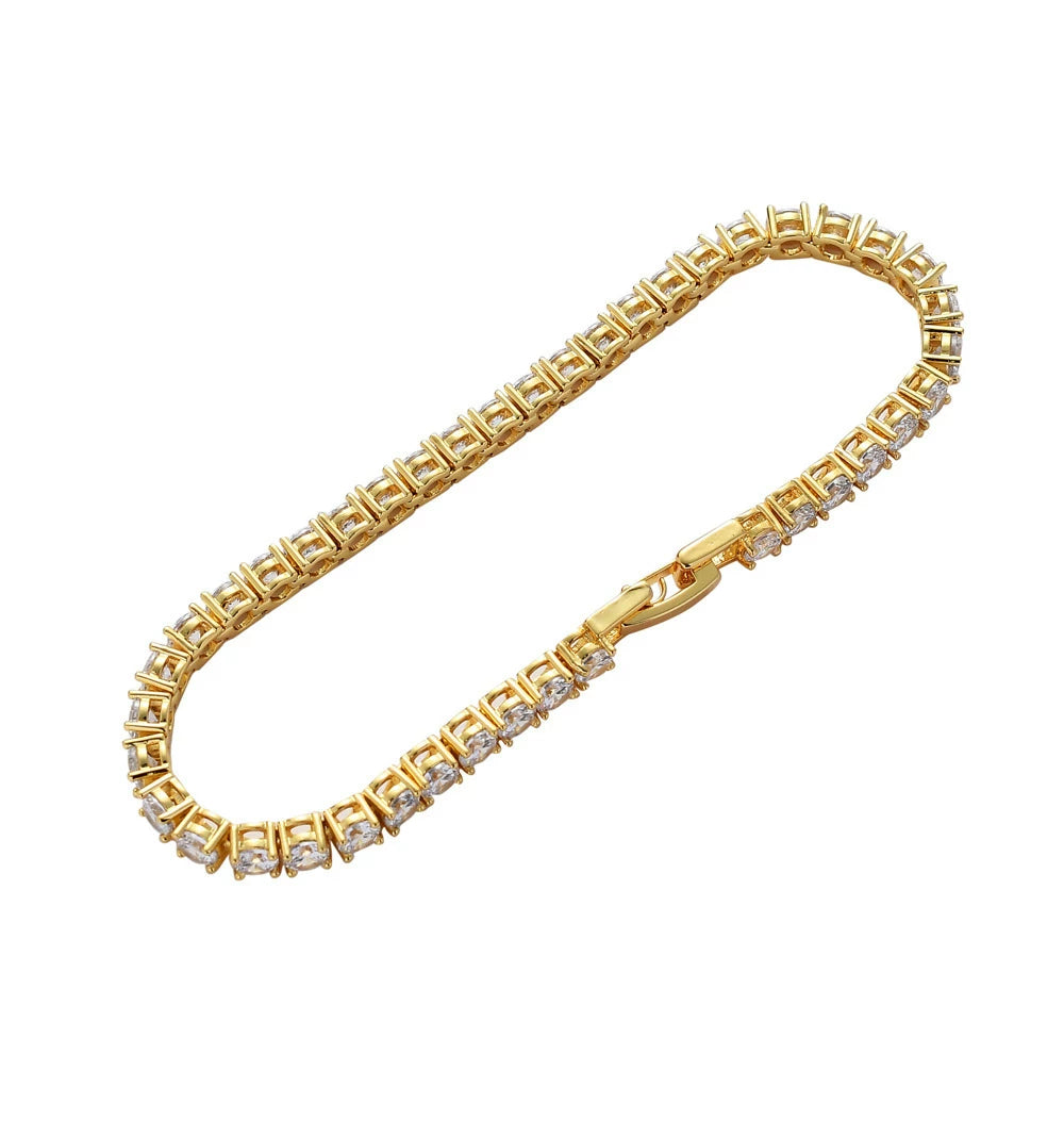 The Baseline Tennis Bracelet