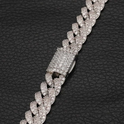 The Full Ice Cuban Chain Necklace