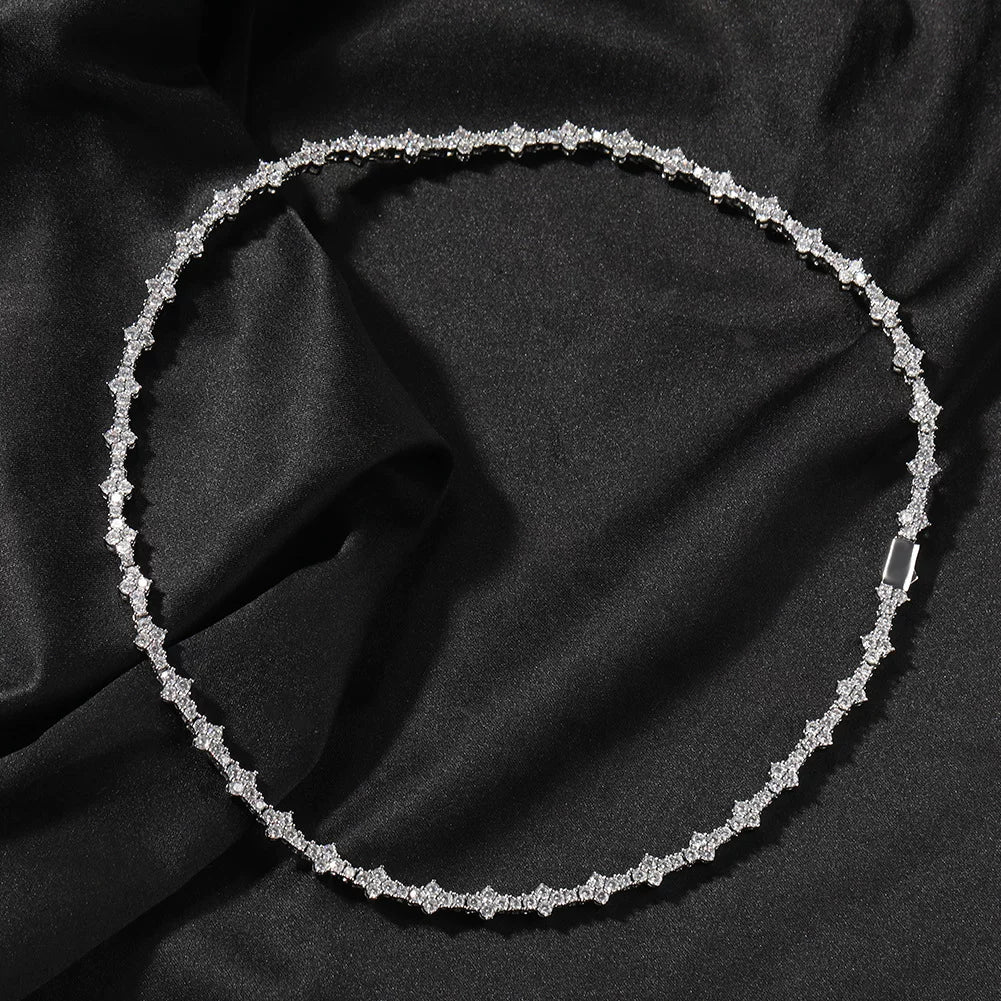 The Star Cluster Tennis Chain