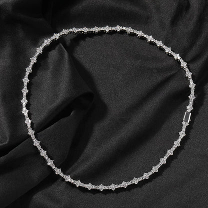 The Star Cluster Tennis Chain