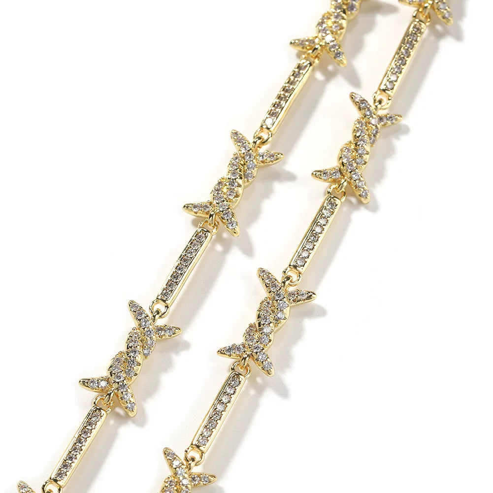 The Barbed Wire Chain Necklace