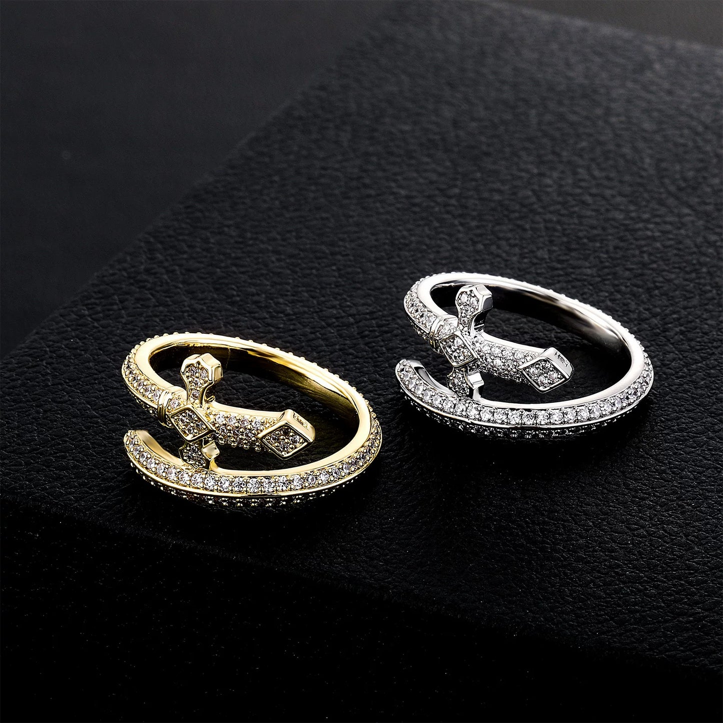 The Gothic Cross Wrap Ring