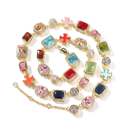 Carnival Cross Tennis Chain Set