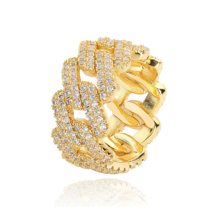 The Flat Cuban Link Ring