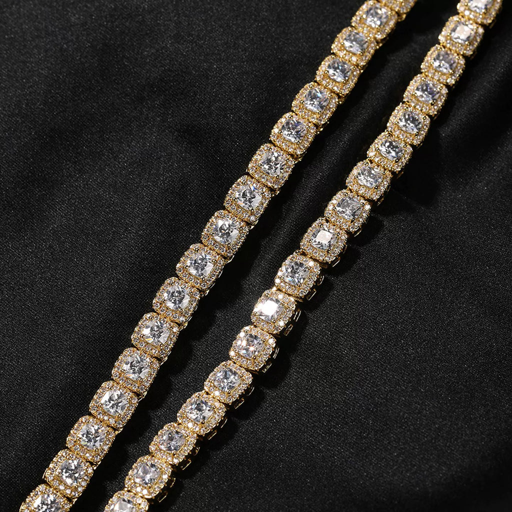 Éclat Cushion Tennis Bracelet