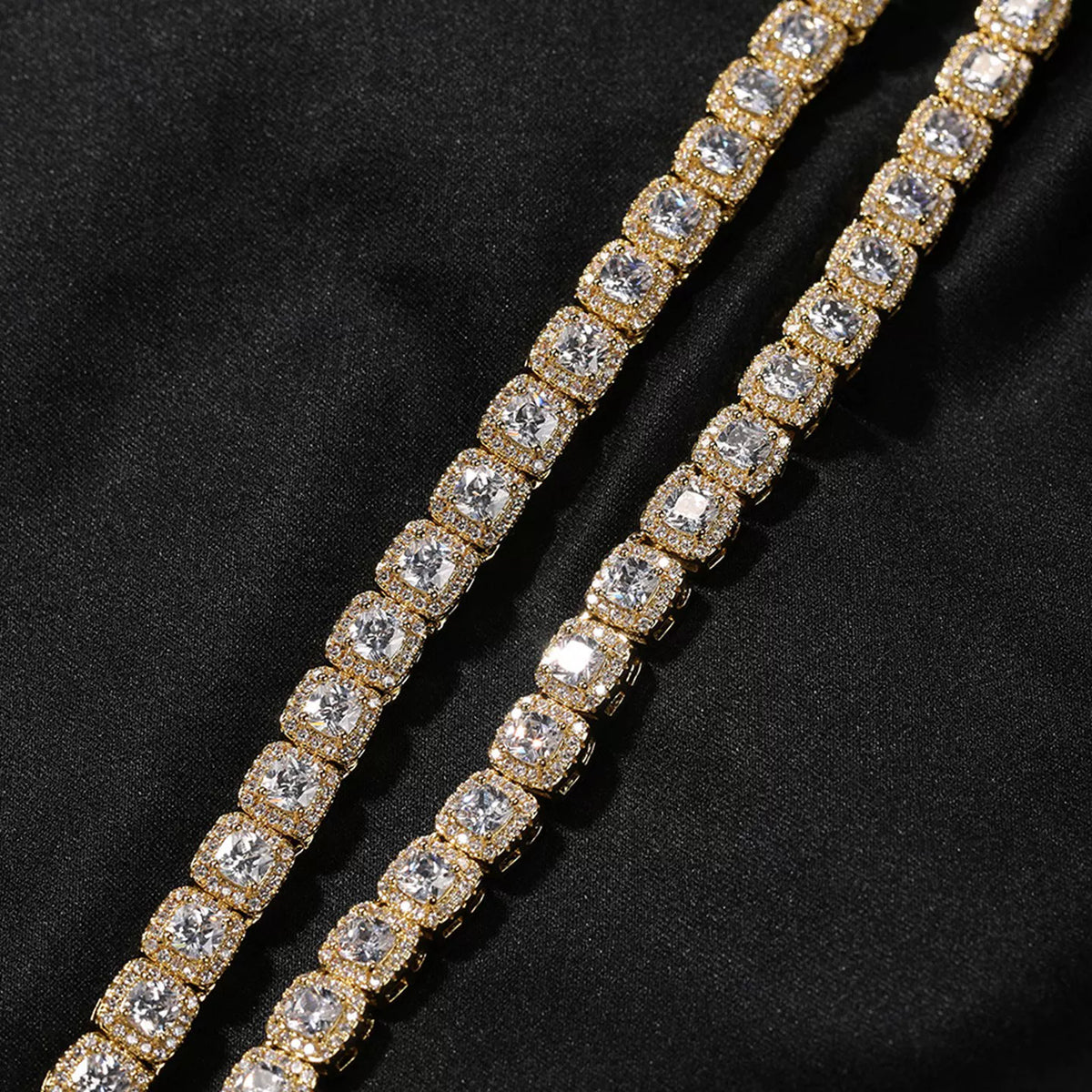 Éclat Cushion Tennis Bracelet