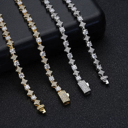 Star Link CZ Tennis Bracelet