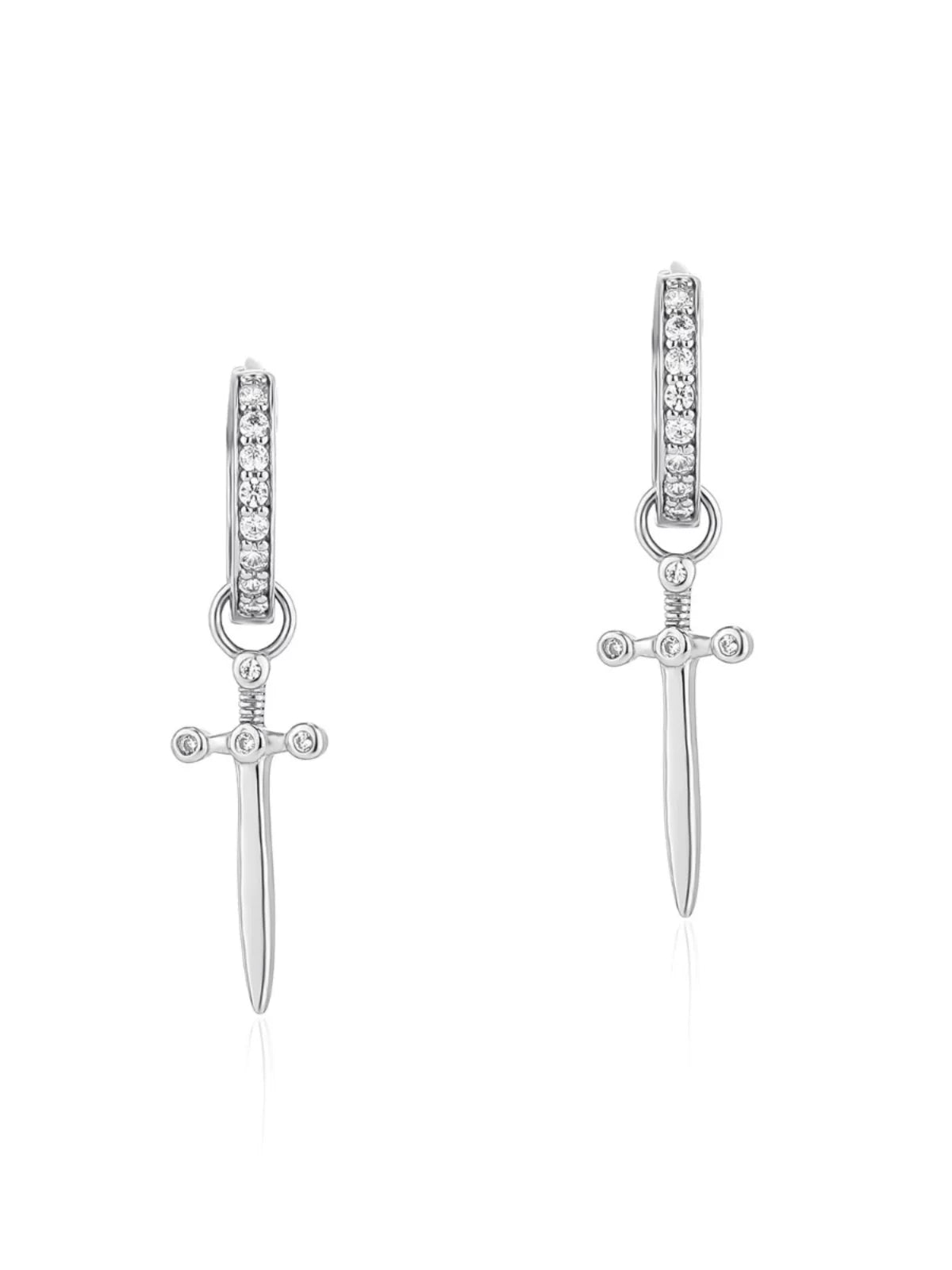 The Dagger Drop Hoops