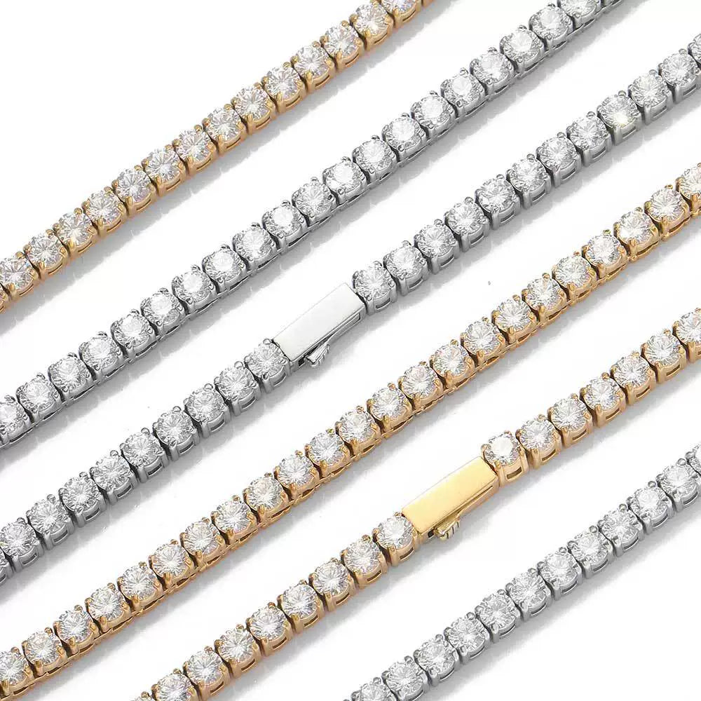 Zirconia Tennis Necklace