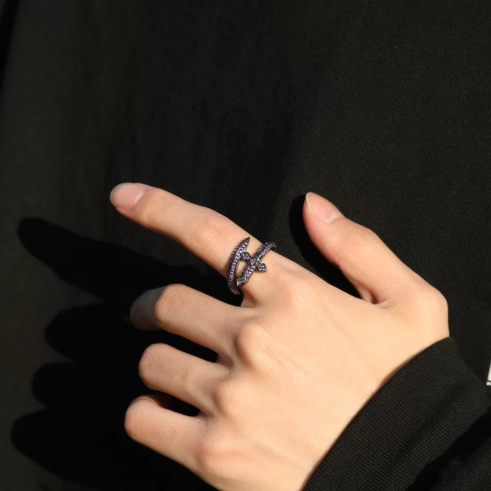 The Bolt Open Ring