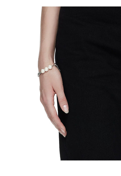The Pearl Figaro ID Bracelet