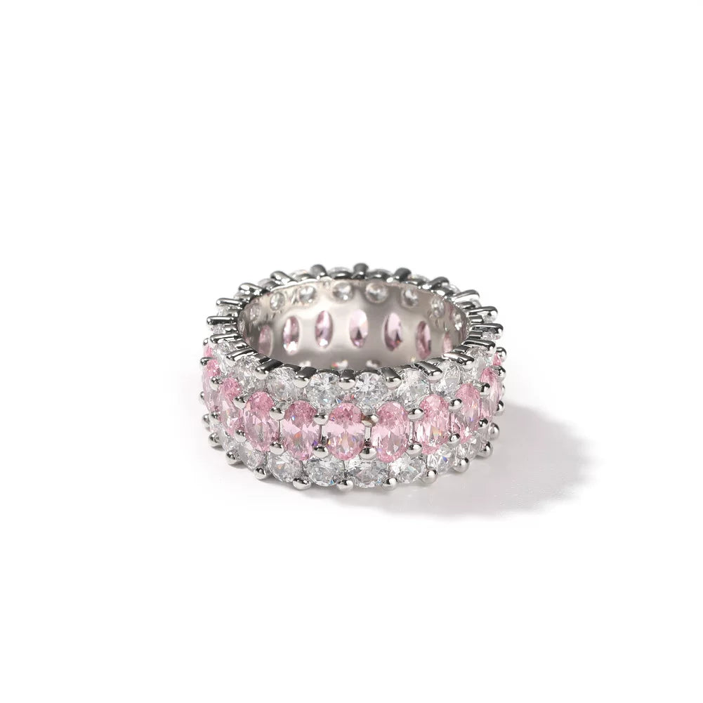 The Pink Row Ring