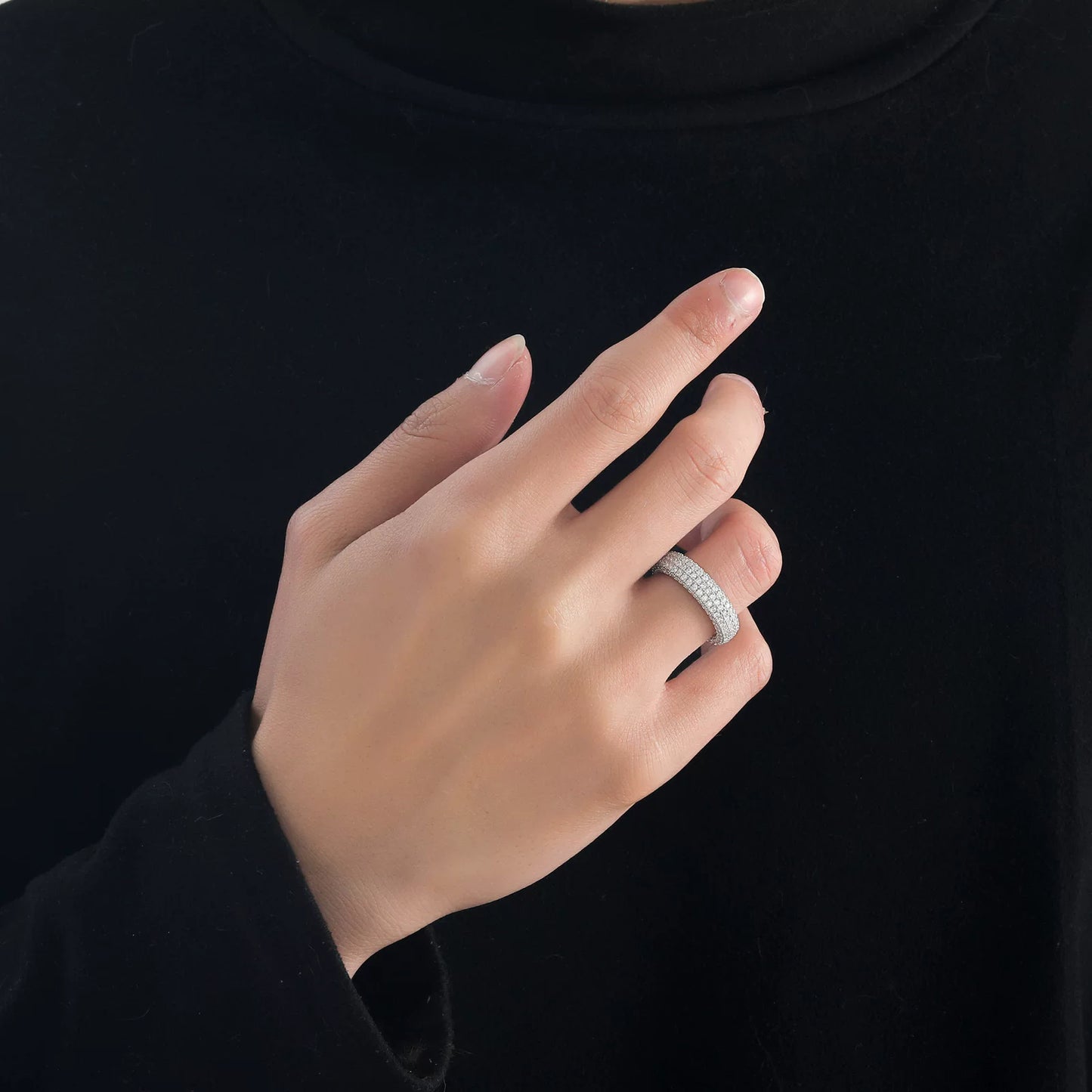 The Full Pave Ring