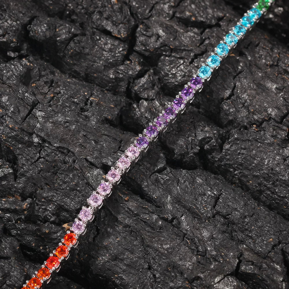 The Spectrum Tennis Bracelet